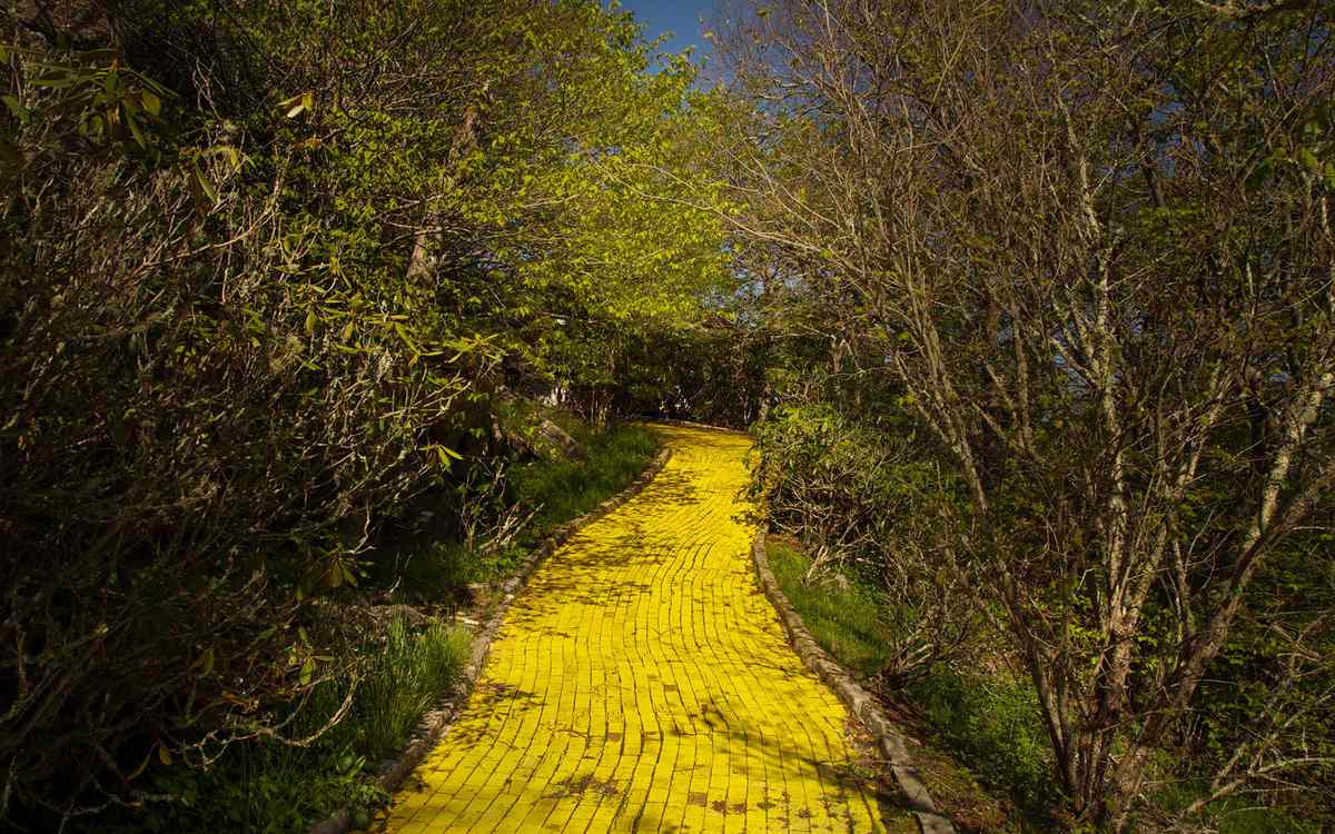 Follow The Yellow Brick Road To The Lost Land of Oz Amusement Park