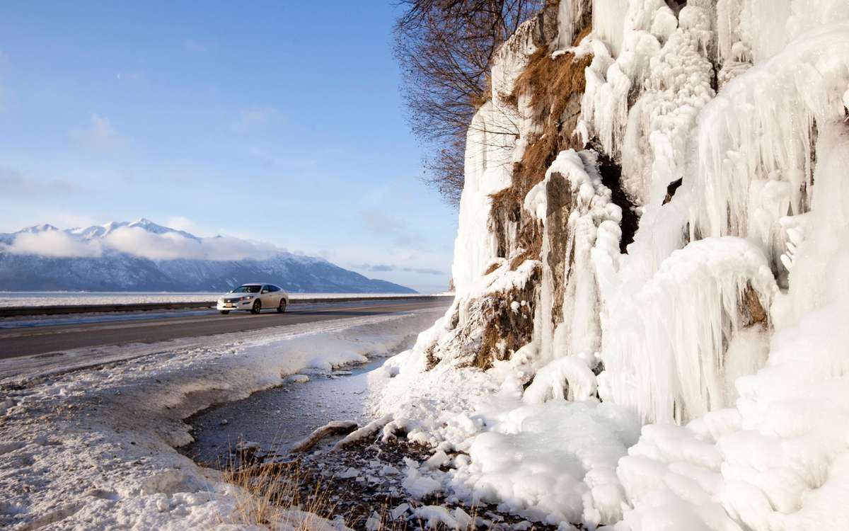 America's Best Winter Drives: Seward Highway, Alaska