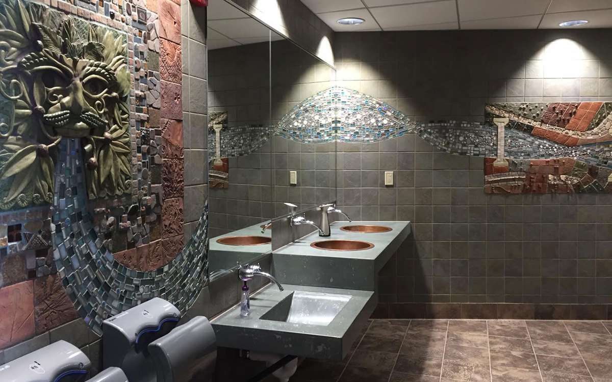 America's best restrooms: The Other Contenders: The Fitton Center for Creative Arts, Hamilton, Ohio