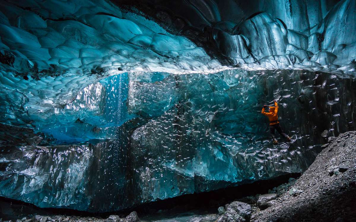 Never-Before-Seen Photos of Iceland's Vatnajokull Cave | Travel + ...
