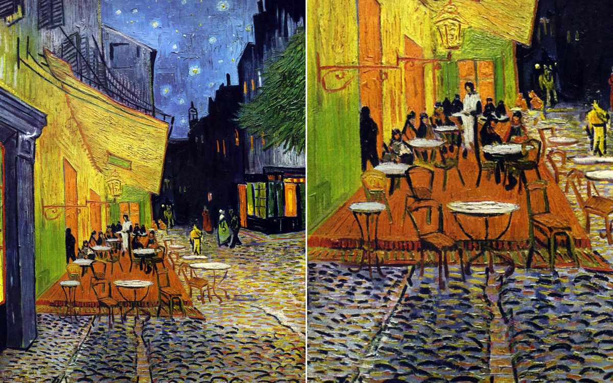 A second last supper in Van Gogh&rsquo;s Caf&eacute; Terrace at Night