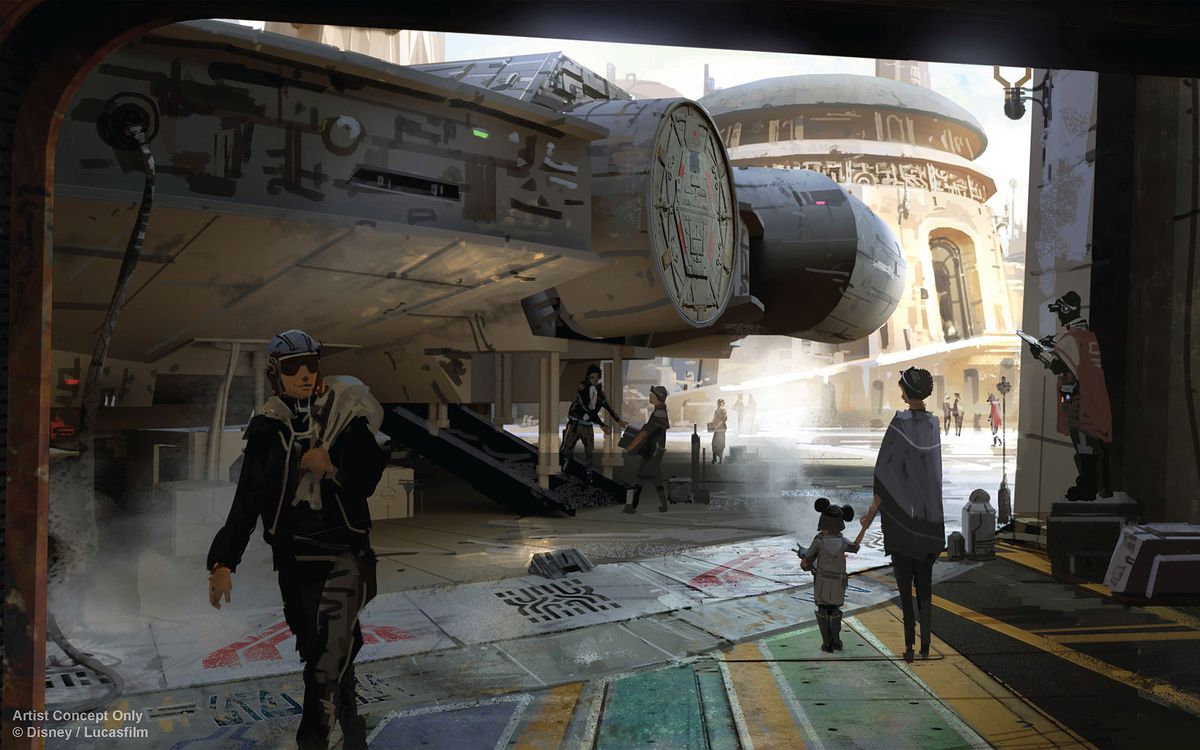 Star Wars-themed lands will be coming to Disneyland park in Anaheim, Calif., and Disney’s Hollywood Studios in Orlando, Fla., transporting guests to a never-before-seen planet, a remote trading port and one of the last stops before wild space where Star