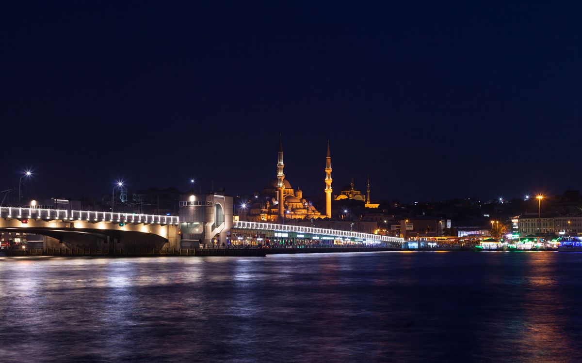 Nighttime Skyline - Istanbul