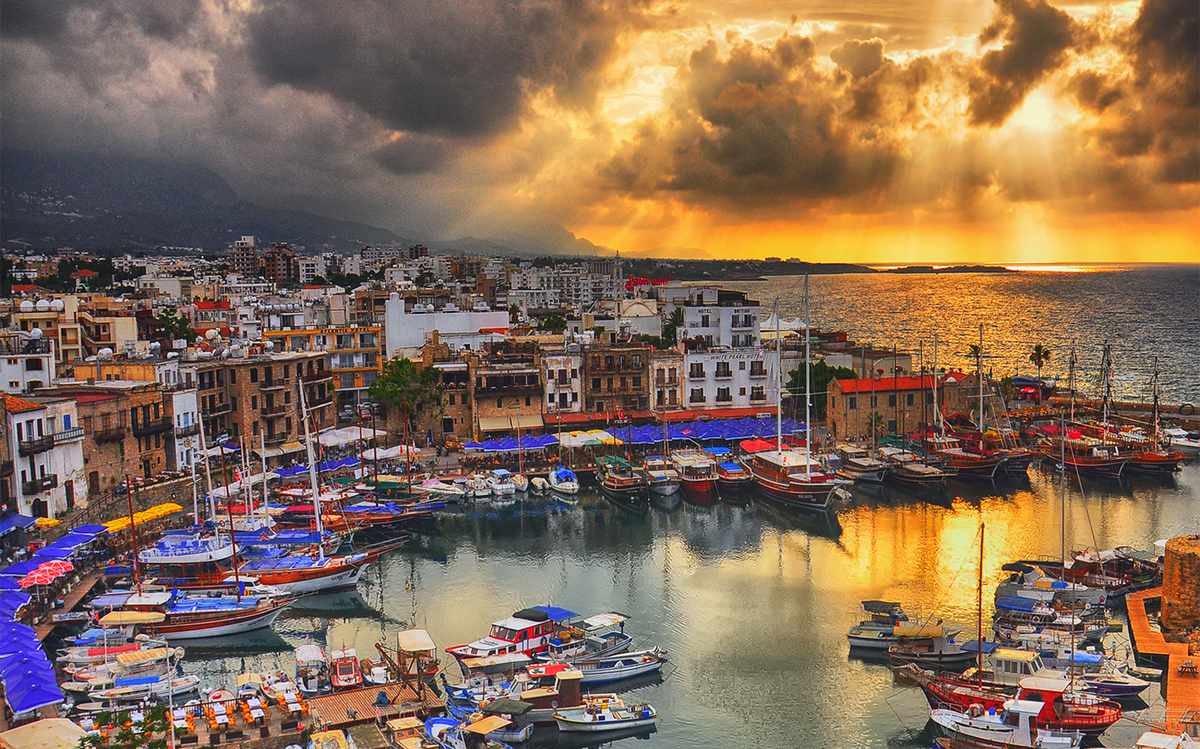 Kyrenia Old Harbour, Cyprus
