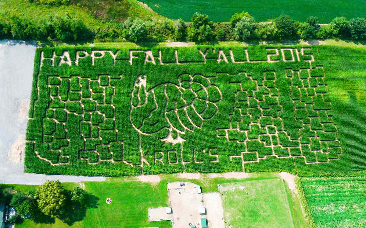 Kroll's Fall Harvest Farm in Waukegan, Illinois