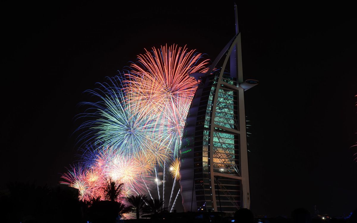 Dubai United Arab Emirates New Year's Eve