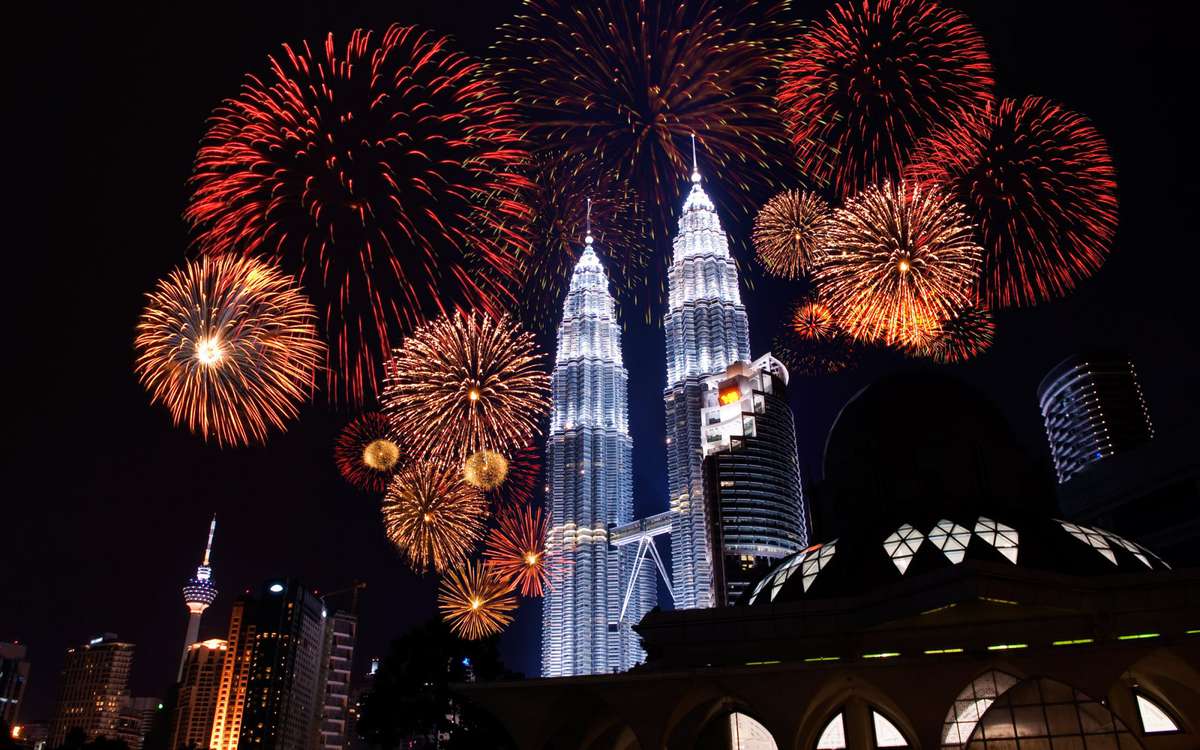 Kuala Lumpur Malaysia New Year's Eve