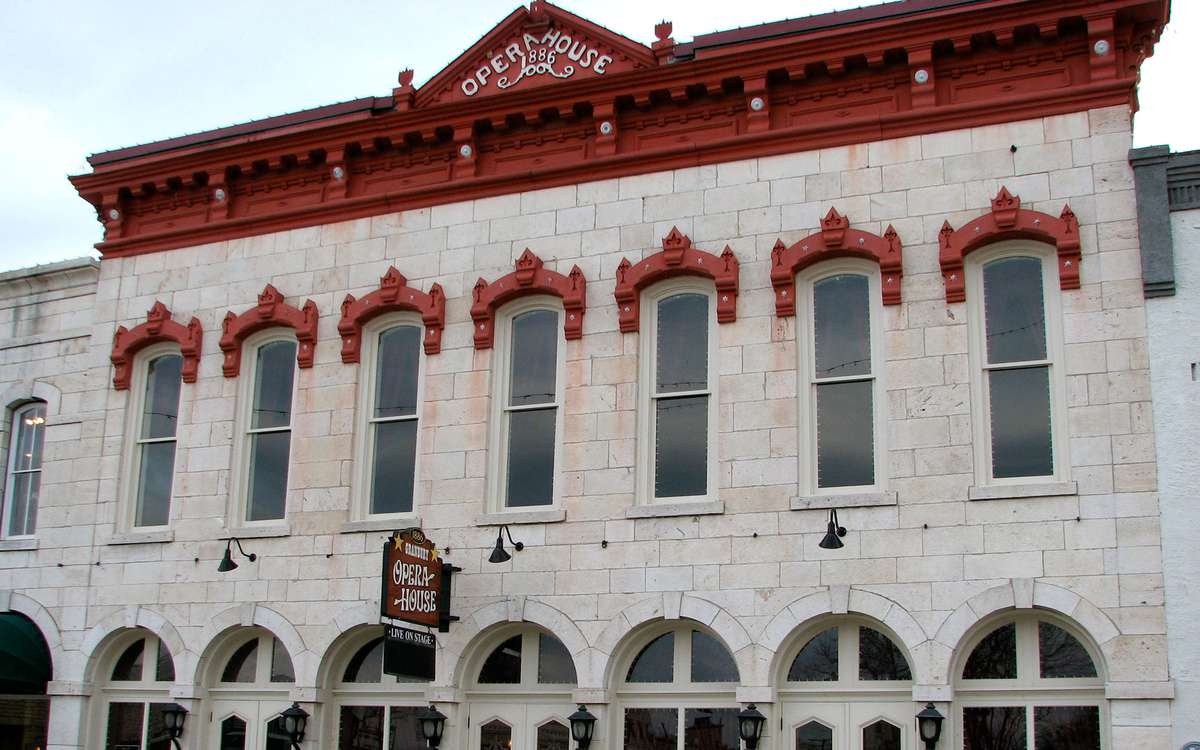 Texas: Granbury Opera House in Granbury