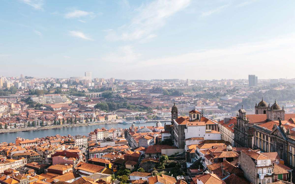 Aerial View of Porto