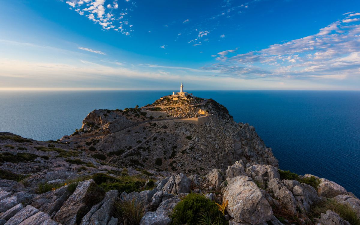 Lighthouse, Cap de Formentor, Mallorca, Balearic Islands, Spain