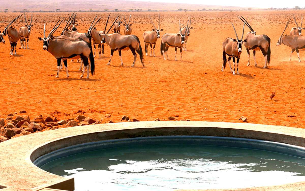 Wolwedans Dune Lodge Namibia Outdoor Tub