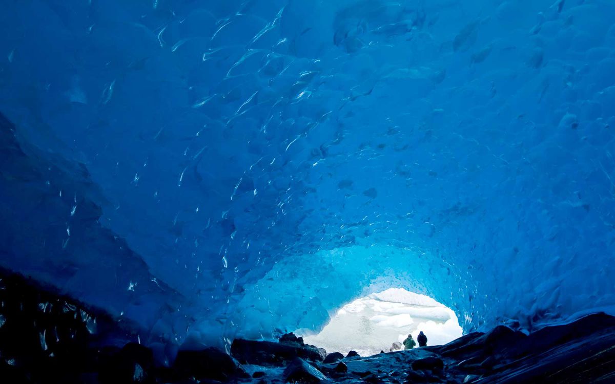 Alaska — Mendenhall Ice Caves