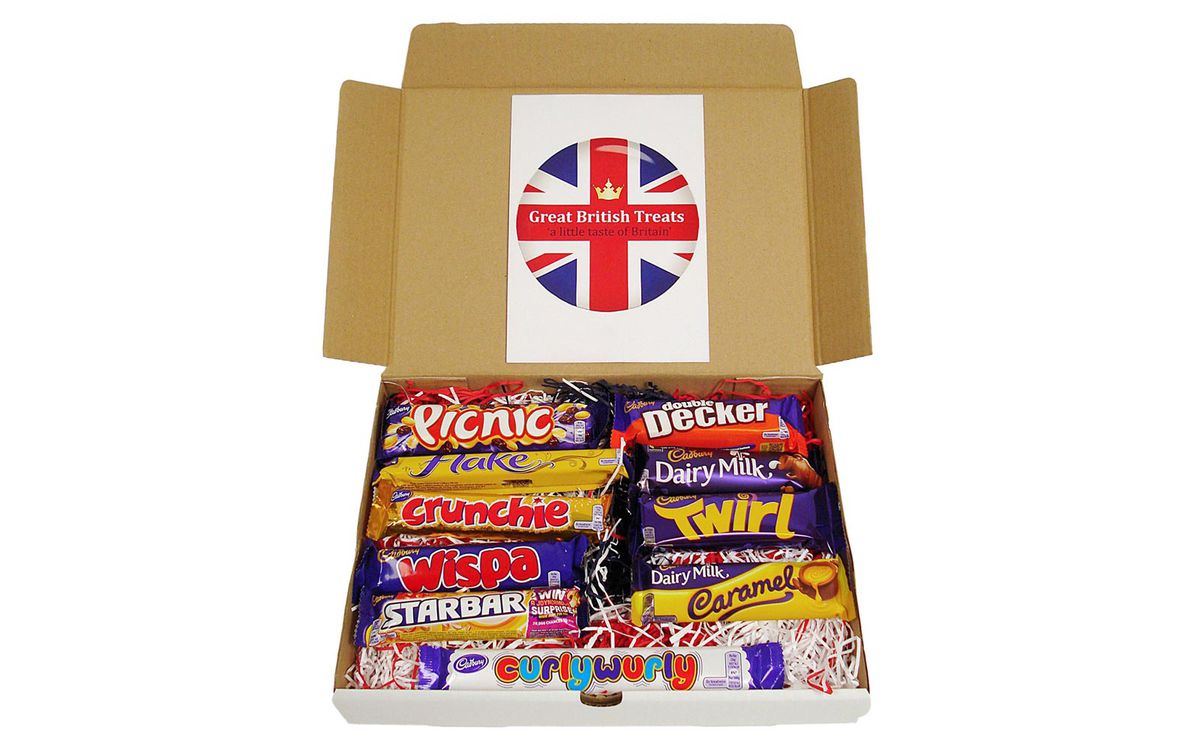 Cadbury chocolate bars from the UK