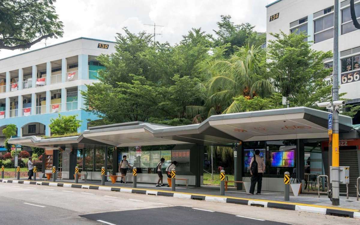 Singapore bus stops