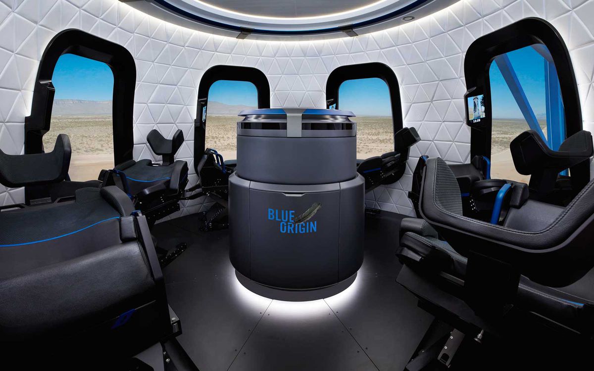 Blue Origin Spaceship
