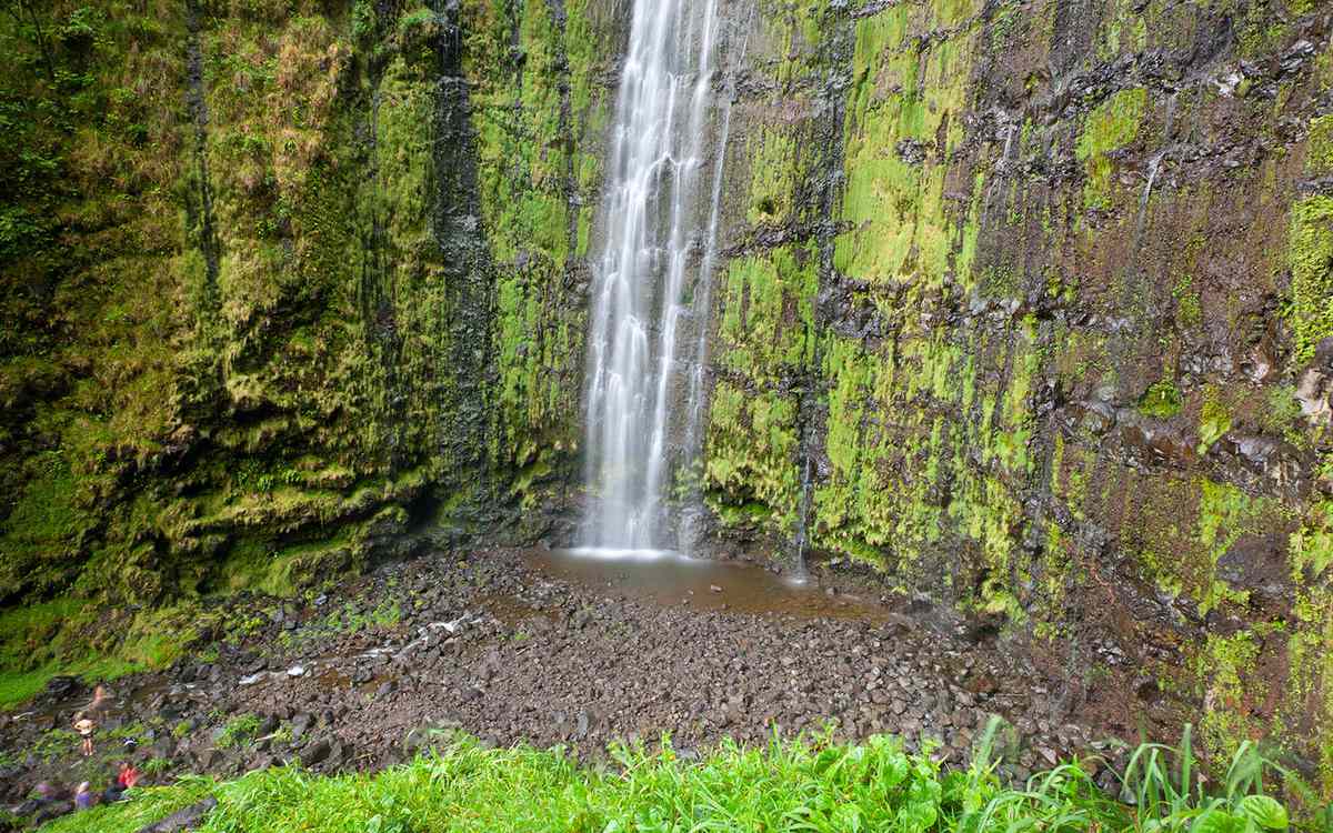 Waimoku Falls at Haleakalā National Park