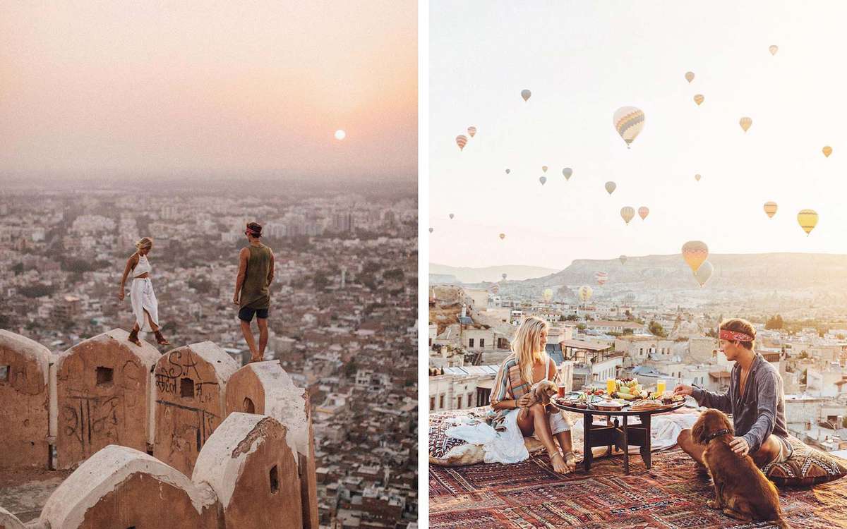Traveling Instagram Couple