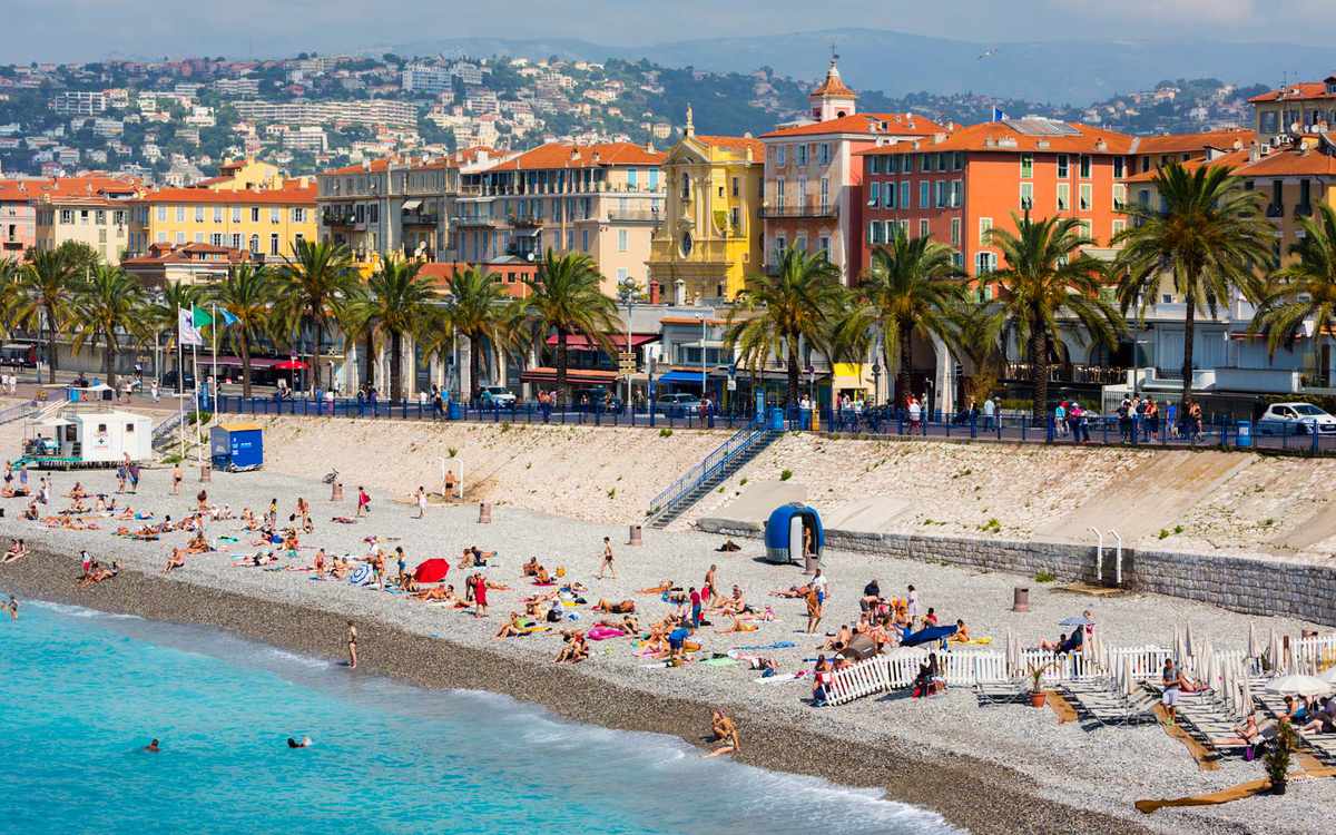 Beast Beach in Nice, France