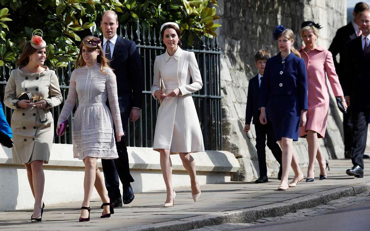 Royal Family on Easter