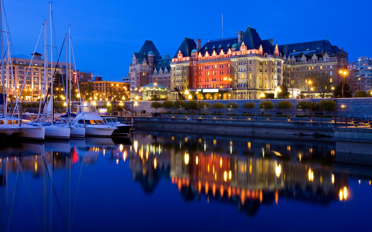 Inner Harbour, Victoria, Vancouver Island, British Columbia, Canada