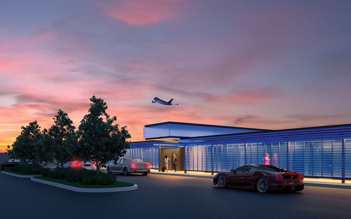 The Private Suite is a new luxury terminal at LAX for VIPs only.