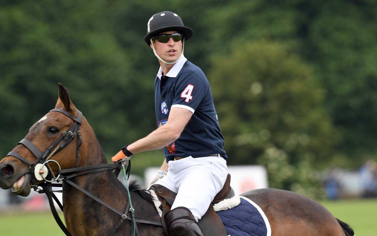 Prince William Plays Polo