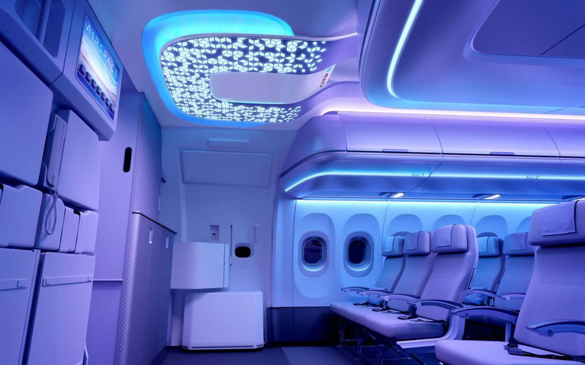 Airbus Airspace Cabin A320 Neo Airplane