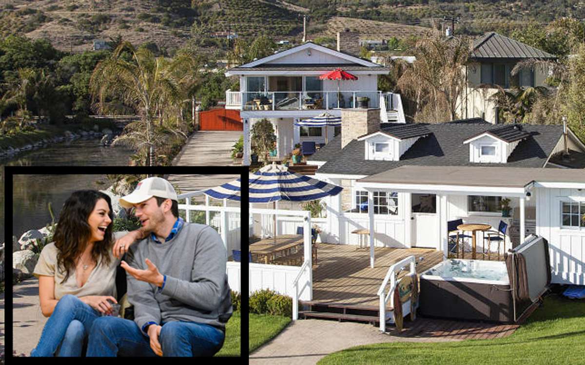 Mila Kunis and Ashton Kutcher's Beach House