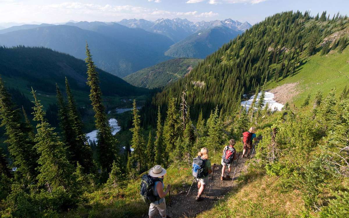 3. Mountain Trek, British Columbia, Canada