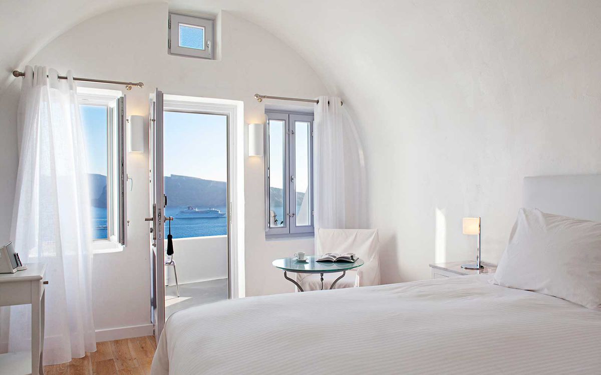 7. Katikies Hotel, Santorini, Greece