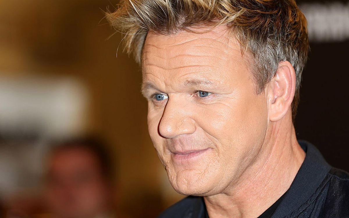 LONDON, ENGLAND - DECEMBER 19:  Gordon Ramsay poses for a photo prior to signing copies of his new book 'Bread Street Kitchen' at Selfridges on December 19, 2016 in London, England.  (Photo by Tim P. Whitby/Getty Images)