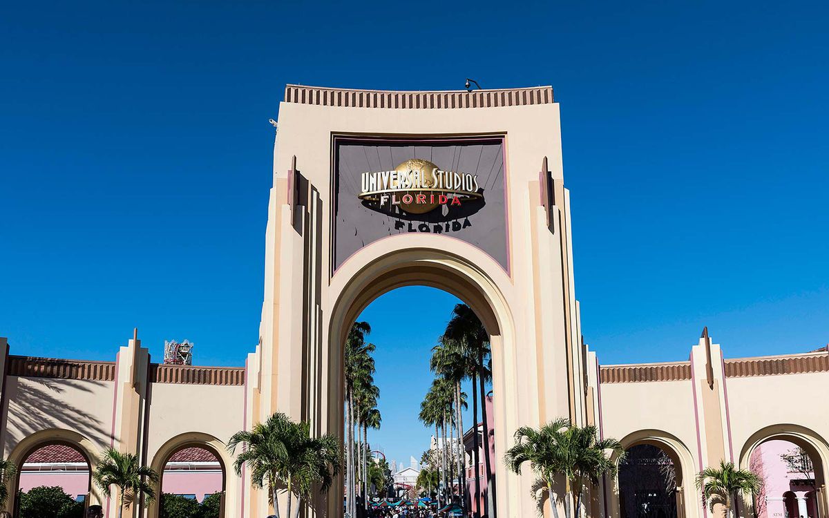 Universal Studios theme park resort Orlando Florida Open After Hurricane Irma