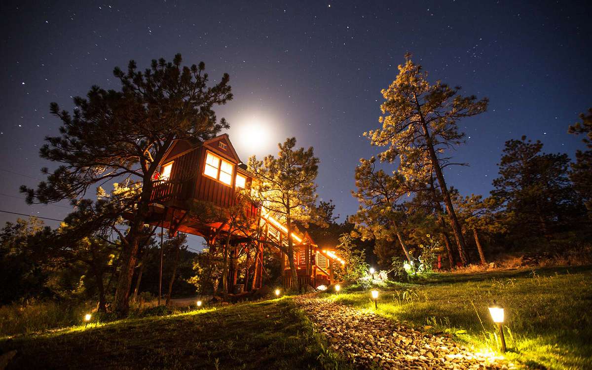 Airbnb Holiday Vacation Rental Treetop Lyons Colorado