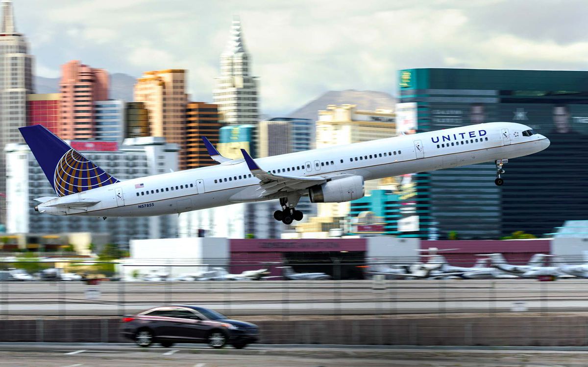 United Airlines Las Vegas McCarran Airport voucher