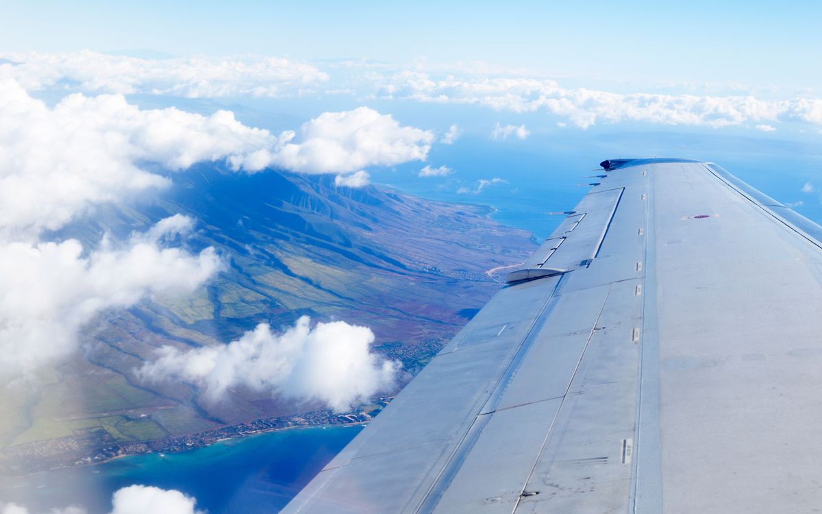 Hawaii airplane