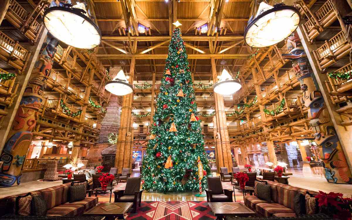 Image result for wilderness lodge christmas