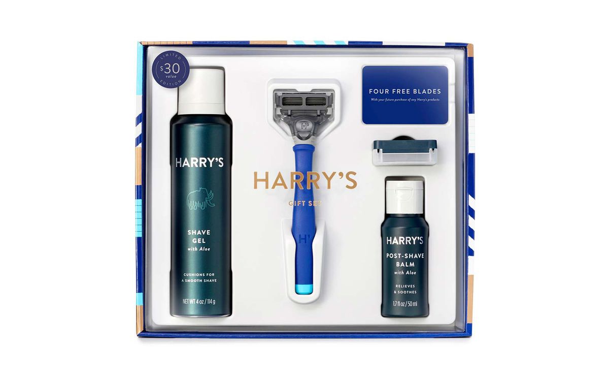 Harry's grooming shaving holiday kit