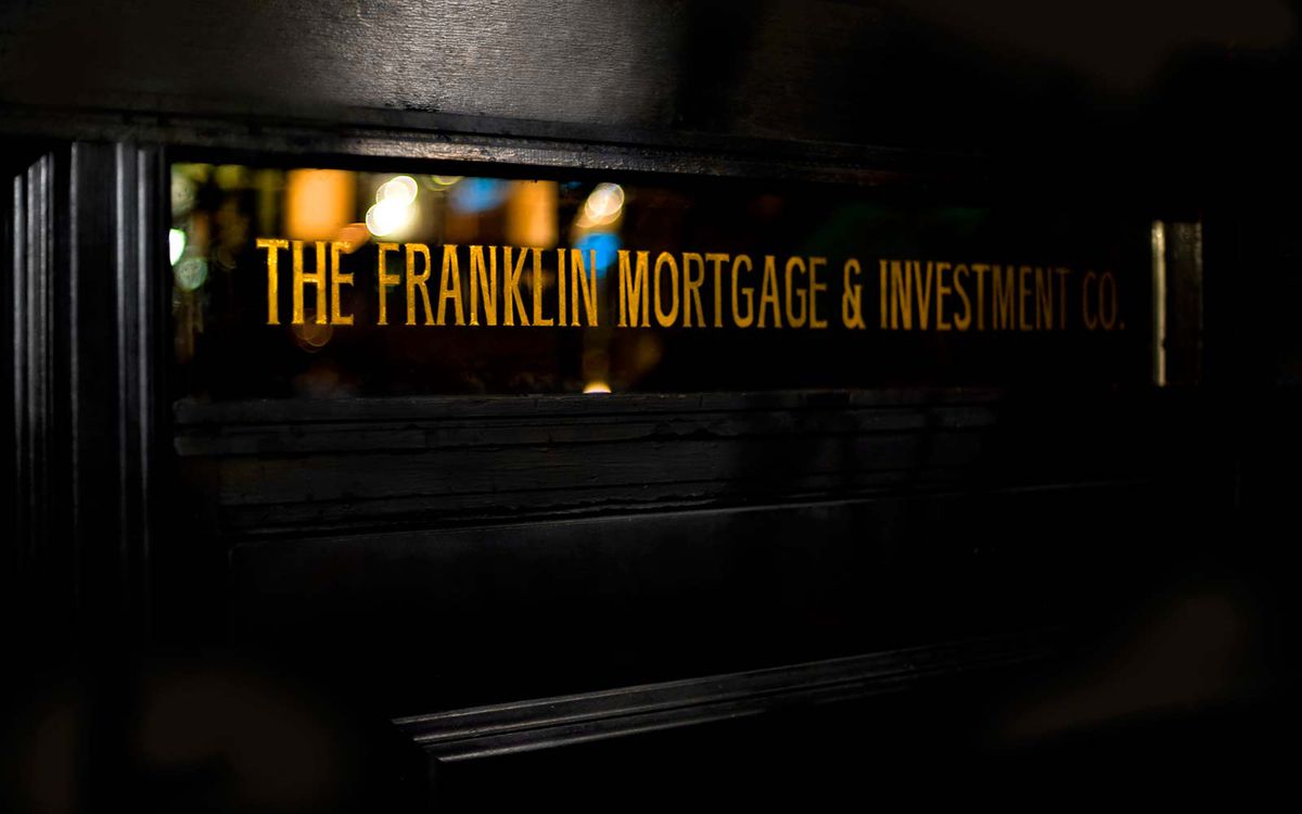 Hidden Secret Bars Around the World The Franklin Mortgage and Investment Company Philadelphia
