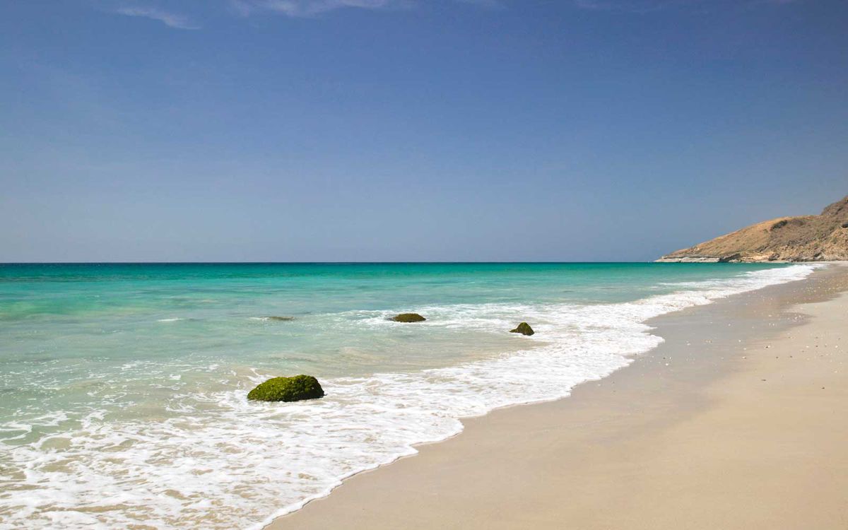 beach near Oman