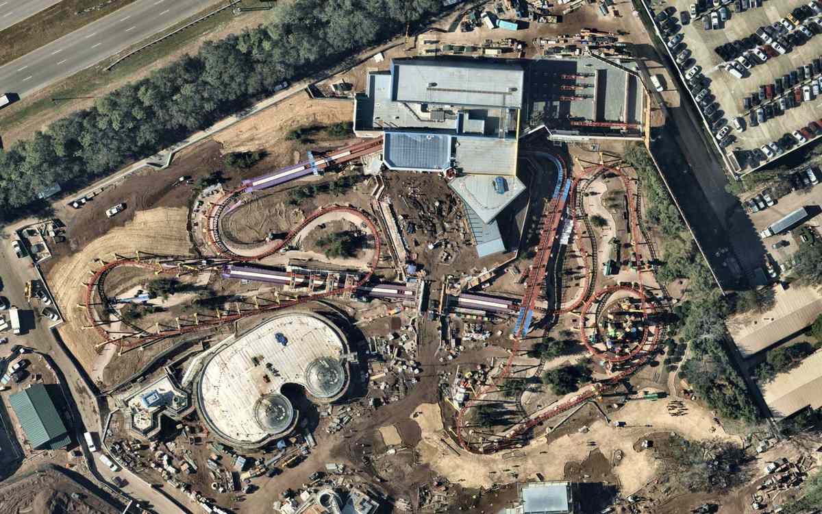 Aerial photos of Disney Hollywood Studios by Nearmap