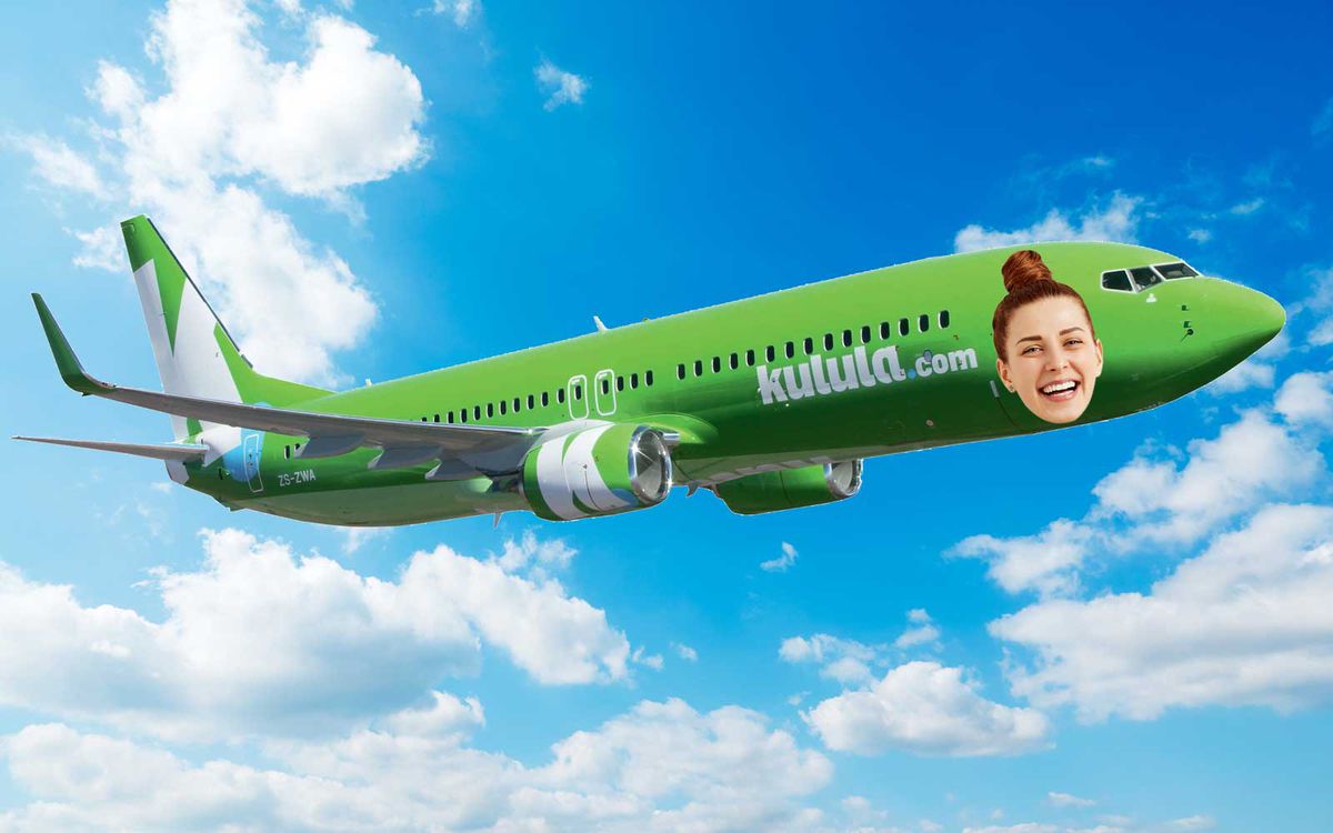 Get your face on a Kulala Plane