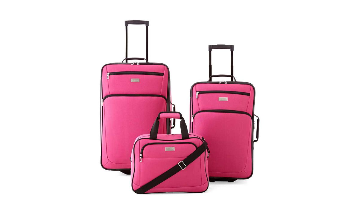 Protocol Richardson 3-pc Luggage set in pink