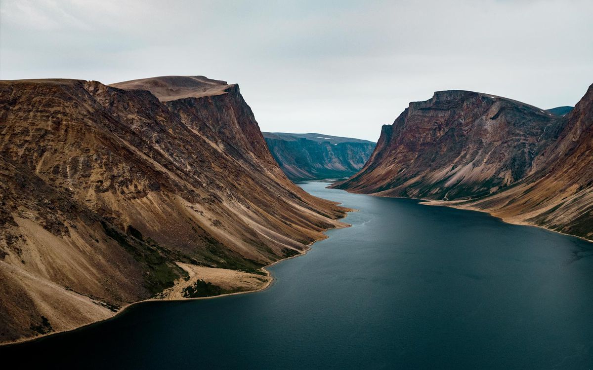 Torngat Mountains National Park, in northeastern Canada