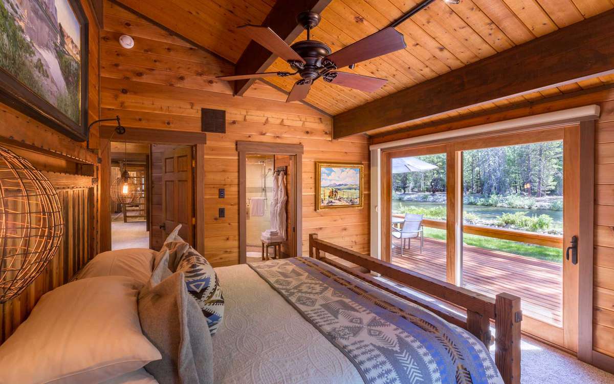 Room with a view at Triple Creek Ranch in Montana