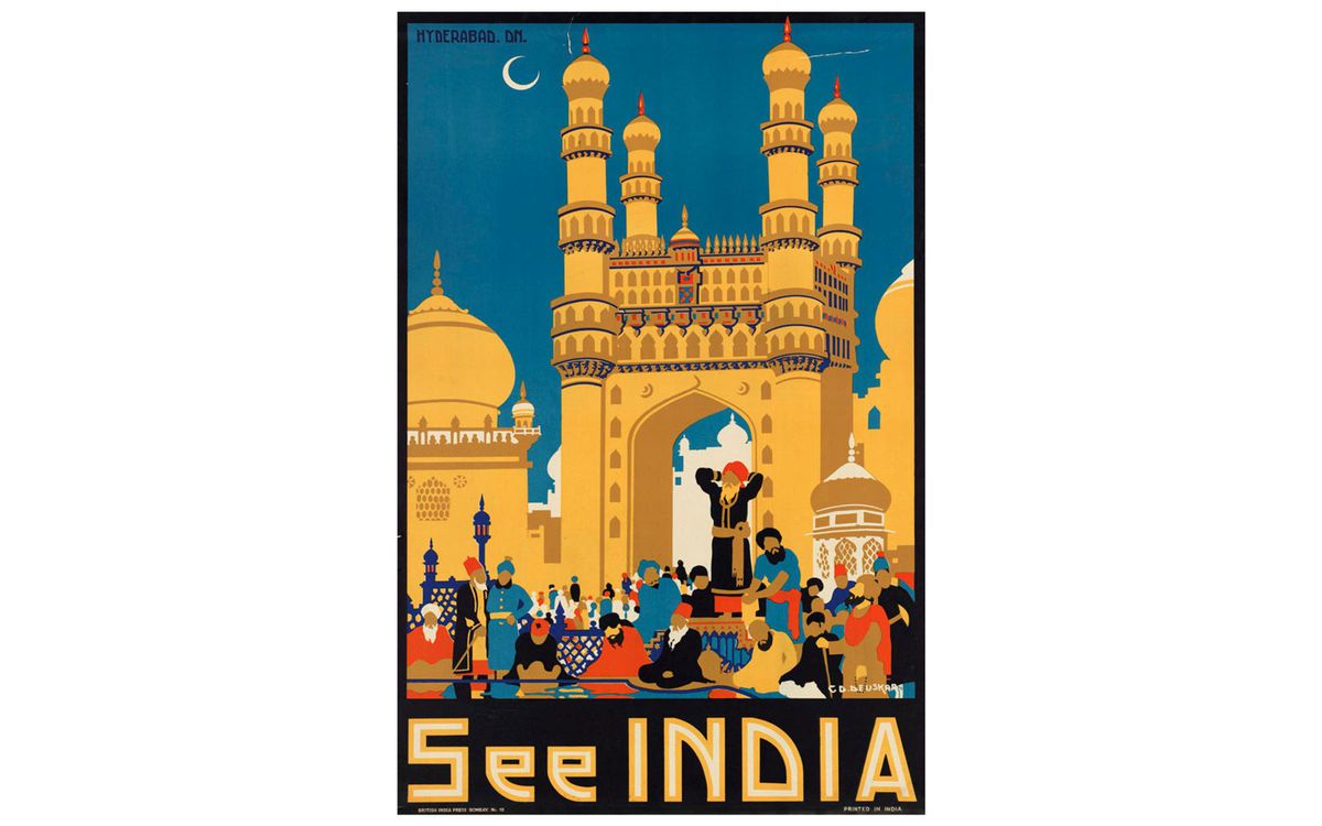 See India Travel Poster