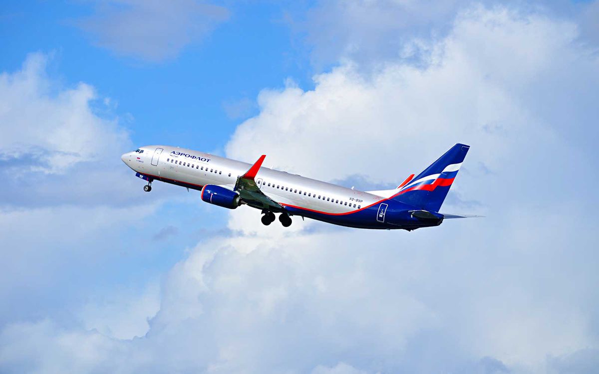 Aeroflot Airlines Boeing 737