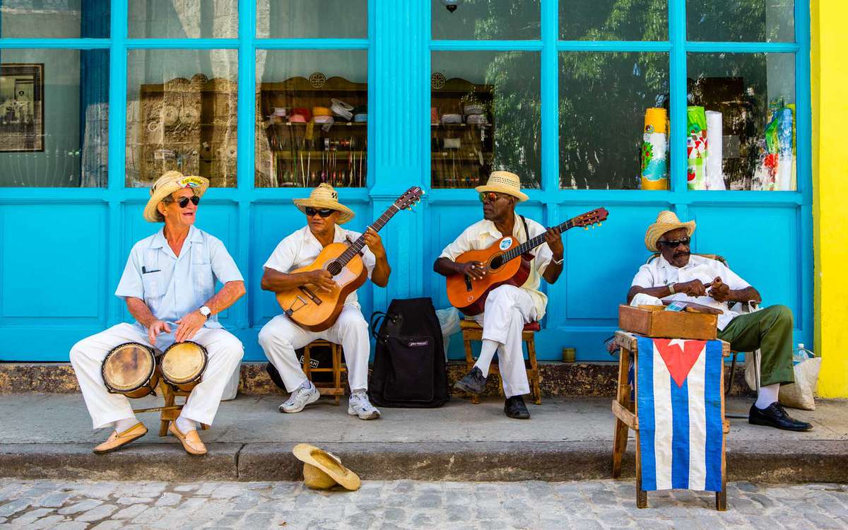 Musicians in Havana, Cuba