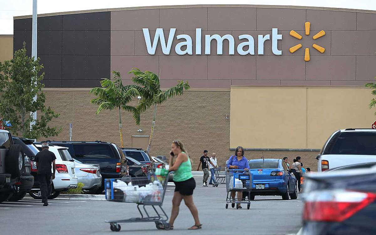 Walmart store in Miami, Florida