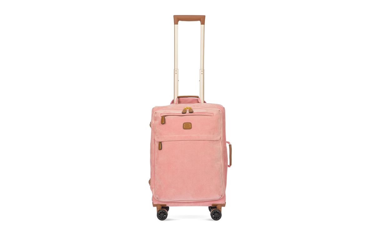 cute pink luggage