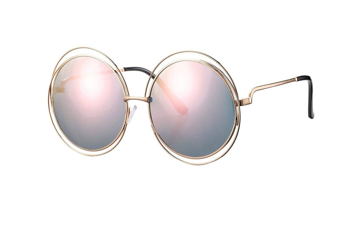 Pro Acme Double Circle Oversized Sunglasses
